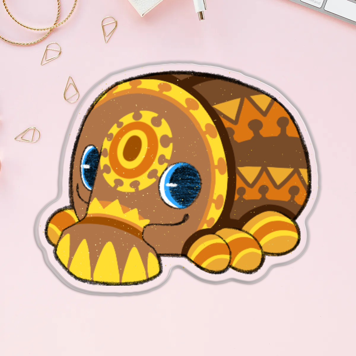 Beetle PINata Acrylic Pin