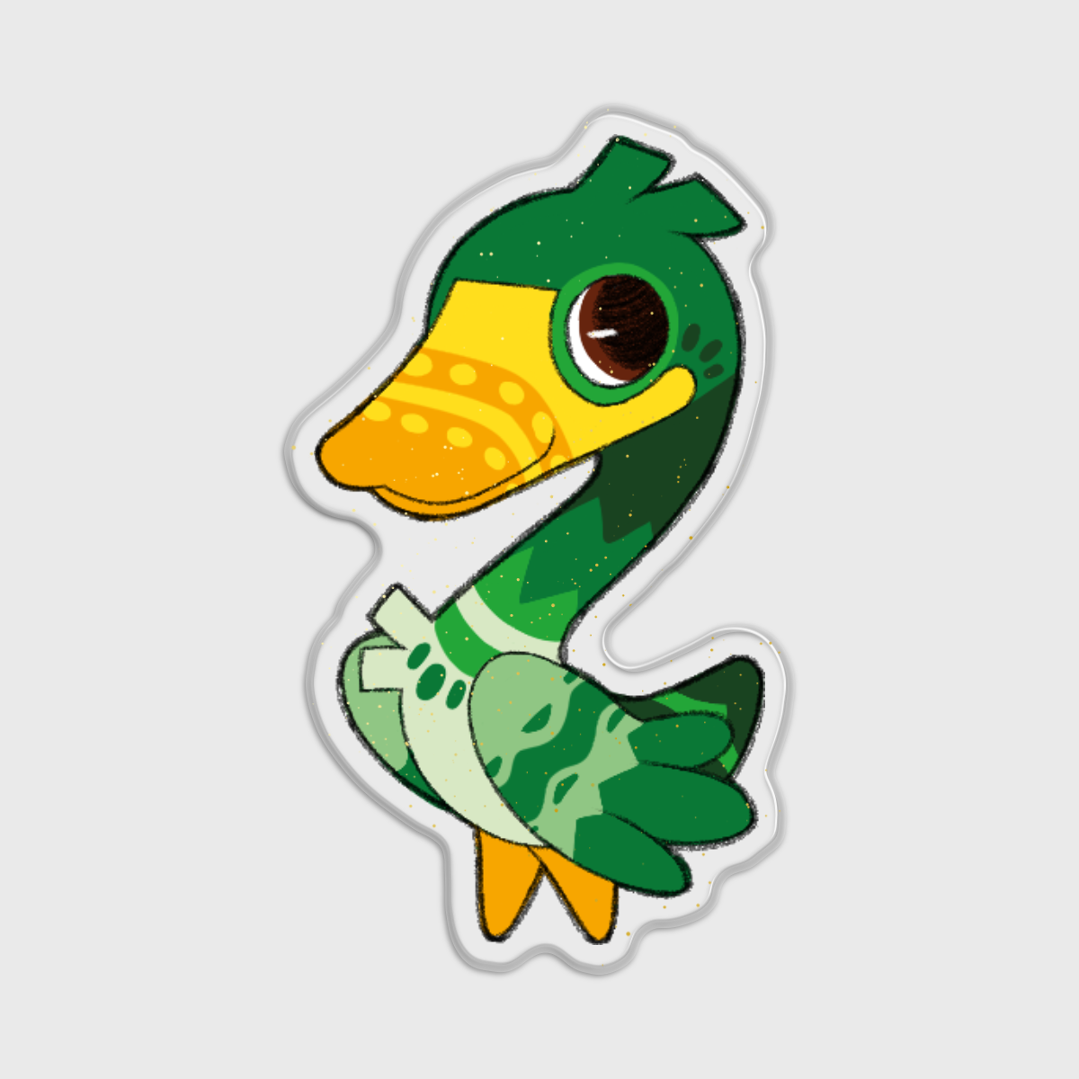 Duck PINata Acrylic Pin