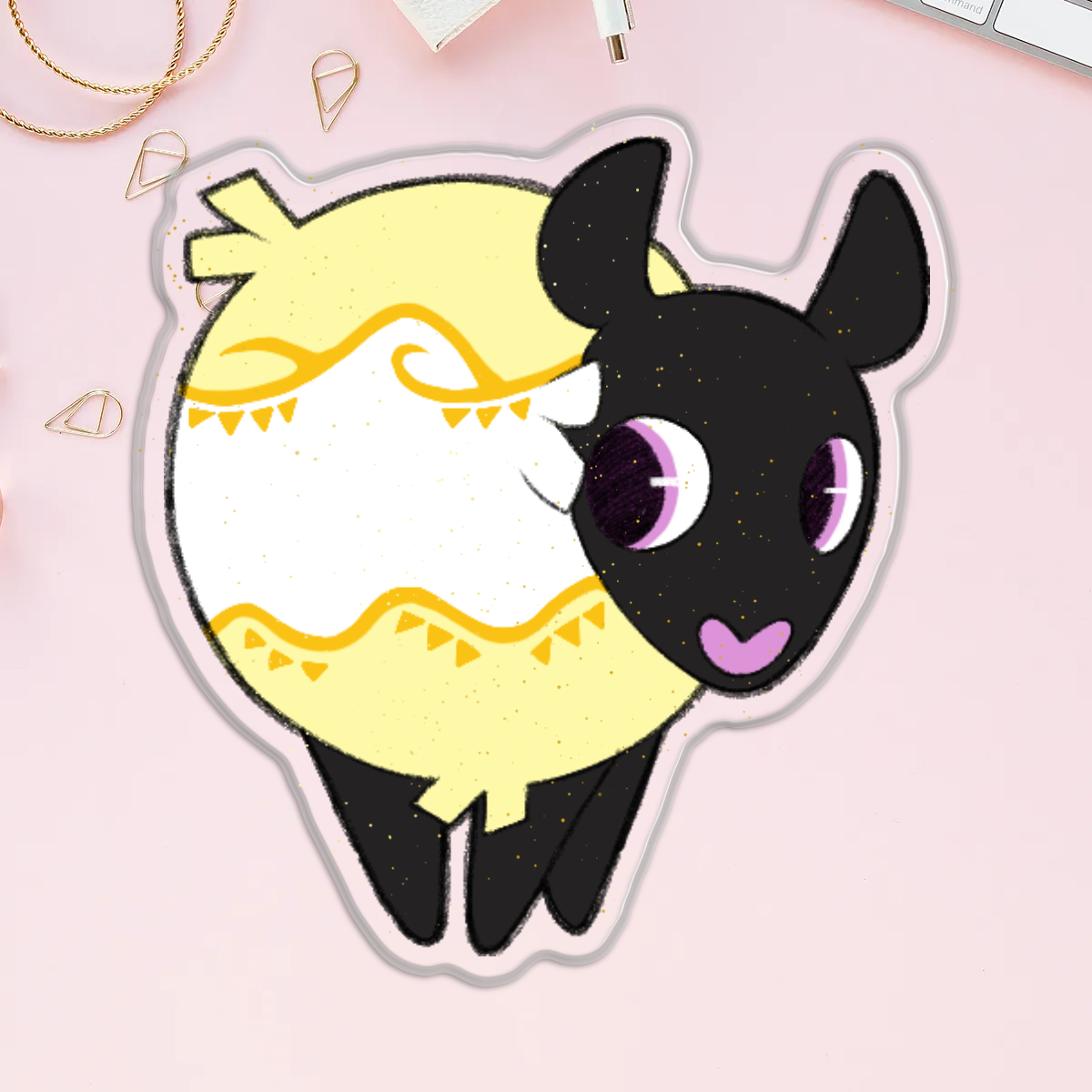 Sheep PINata Acrylic Pin