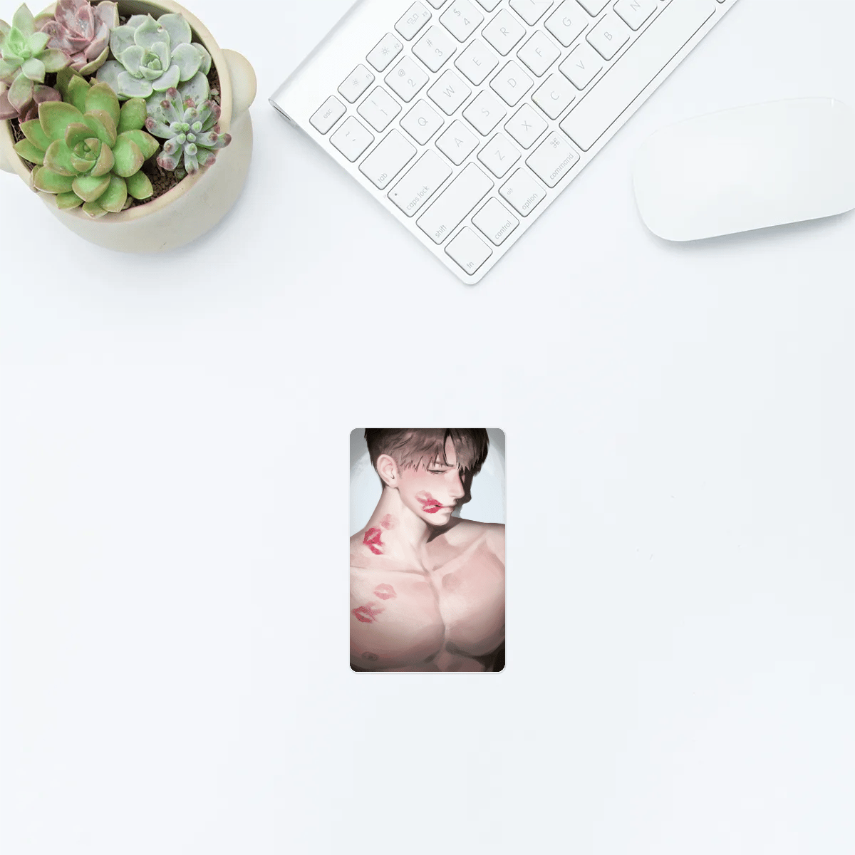 Caleb Kiss Marks - Photocard