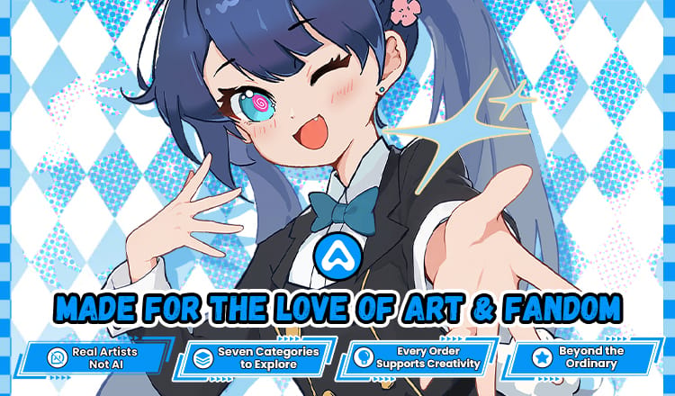 MADE FOR THE LOVE OF ART & FANDOM