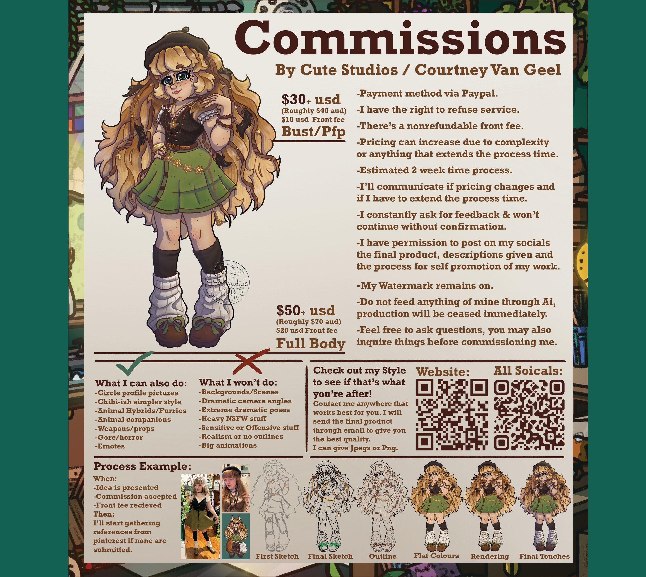 My Commissions!
