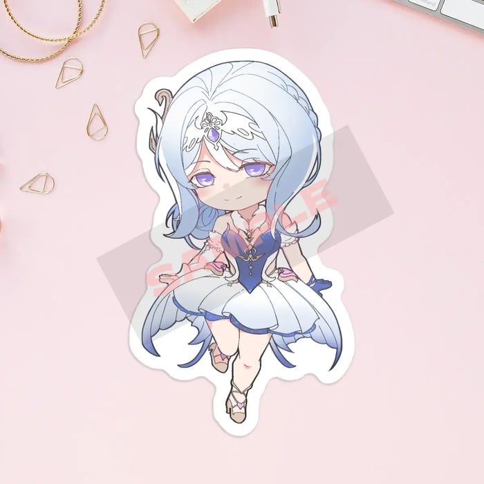 Odette -- Genshin Impact Vinyl Sticker