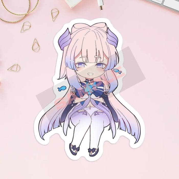 Kokomi -- Genshin Impact Vinyl Stickers