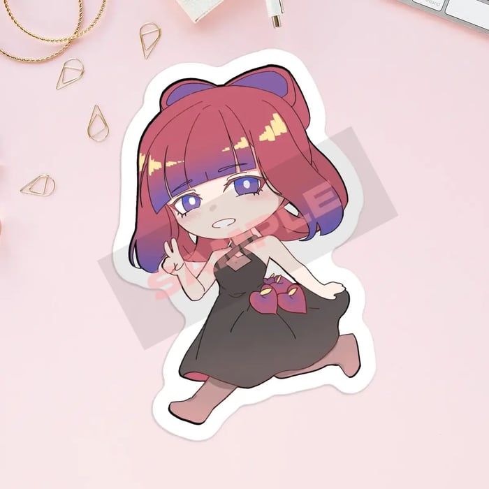 Ethel - Anthurium Vinyl Stickers