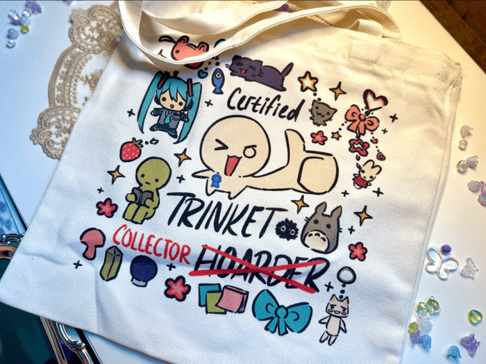 Trinket Horder Tote Bag