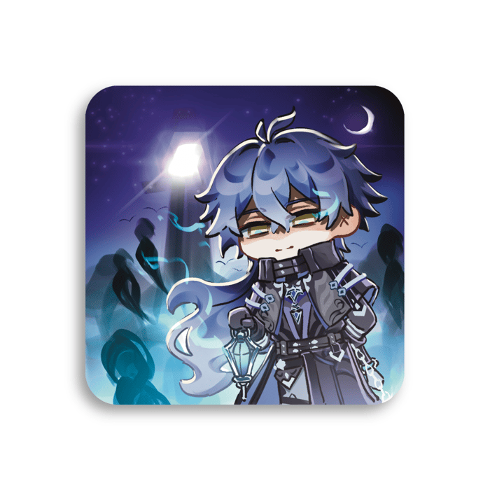 Flins Genshin Impact Acrylic Coaster