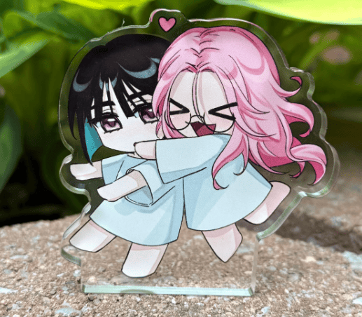 Mizisua Anakt Garden Thick Baseless Standee