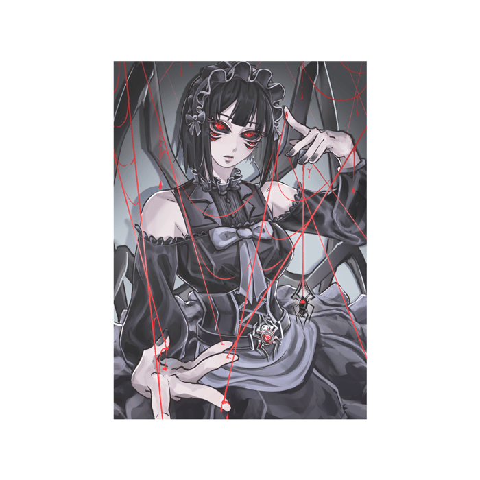 [OC] Celia Holographic Art Print/Poster