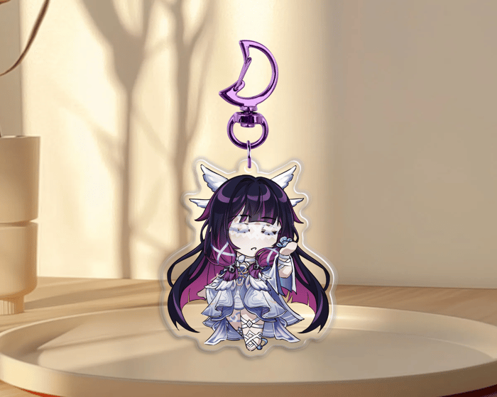 Columbina Genshin Impact Epoxy Keychain