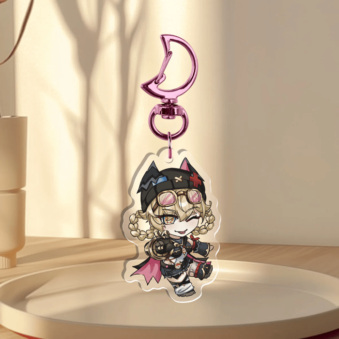 Jahoda Genshin Impact Epoxy Keychain