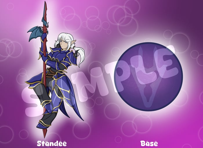 Estinien Rotating Acrylic Standee