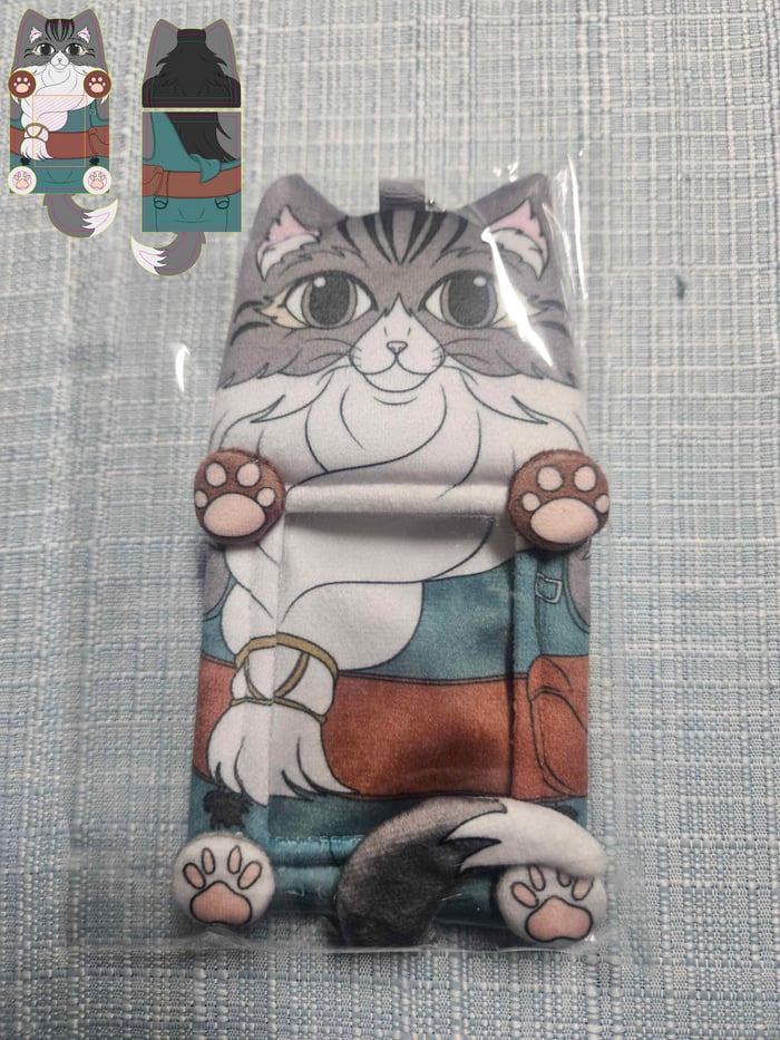 Köttr Short Plush Card Holder 1