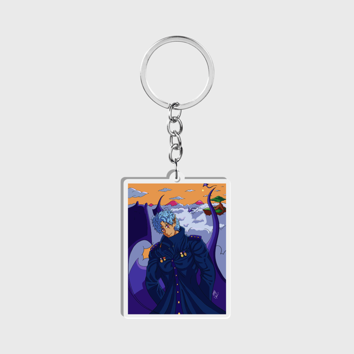 Sky Ray Commander Clear Acrylic Keychain