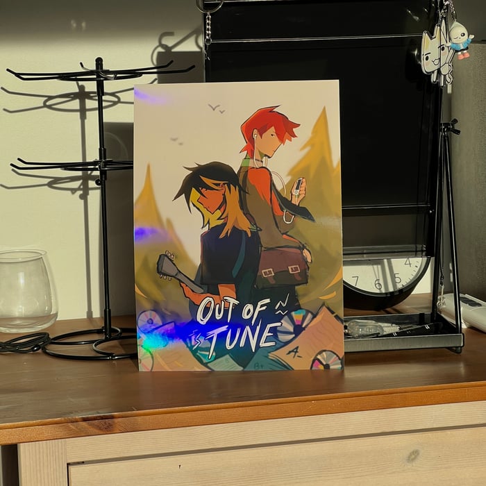 Out of Tune 2025 - Holographic poster