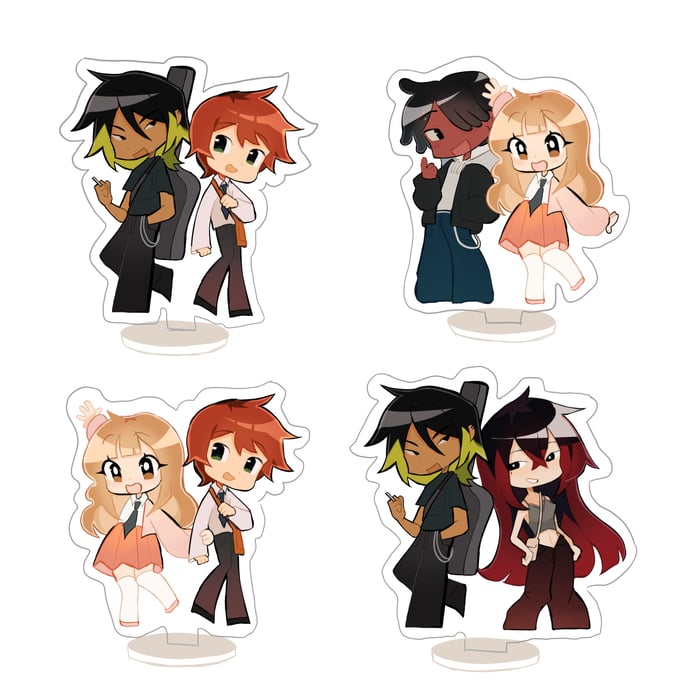 NEW acrylic duo standees 2026