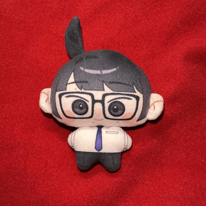 Hitomi 10cm plush doll: Salaryman