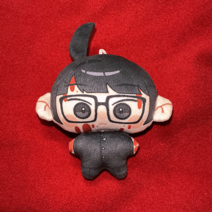 Hitomi 10cm plush doll: Gakuran