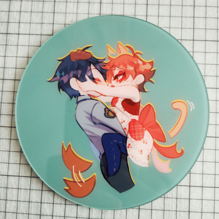 DeuAce round coaster [TWST]