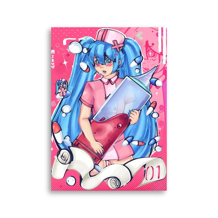 Nurse miku print