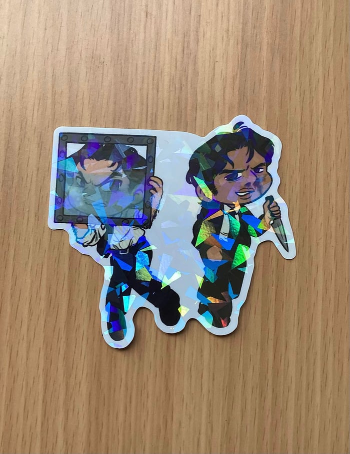 SAW Coffinshipping - Mark Hoffman and Peter Strahm Duo Vinyl Stickers