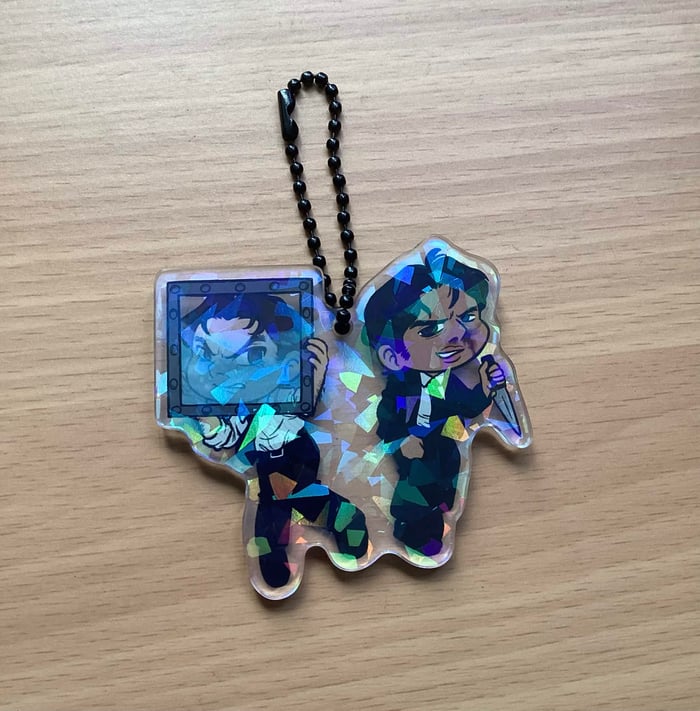 SAW Coffinshipping - Mark Hoffman and Peter Strahm Duo Holographic Keychains