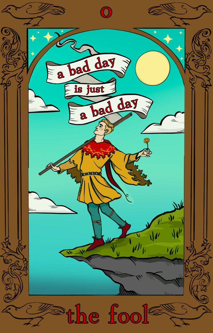 'The Fool' Tarot Keychain - Hans Capon KCD