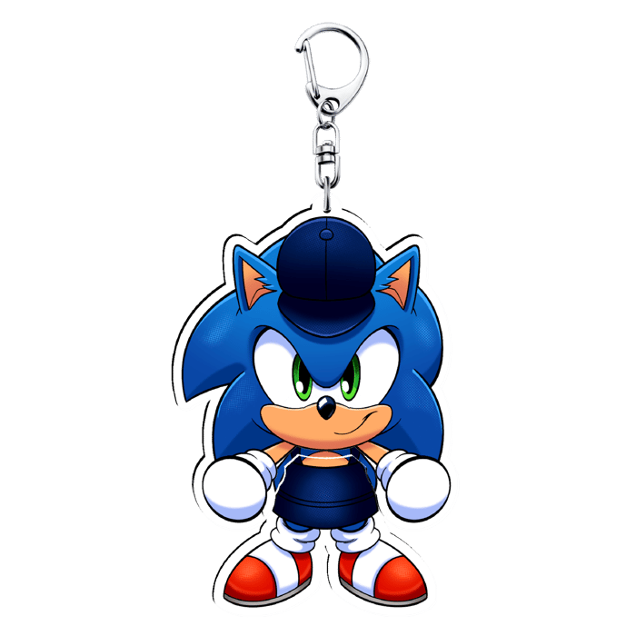 Barista Sonic Swing Keychain