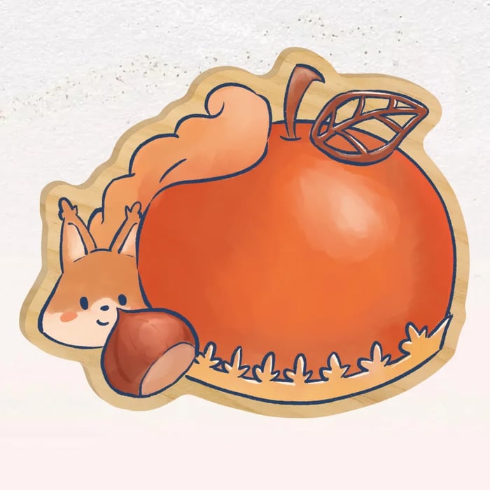Critter Desserts - Squirrel