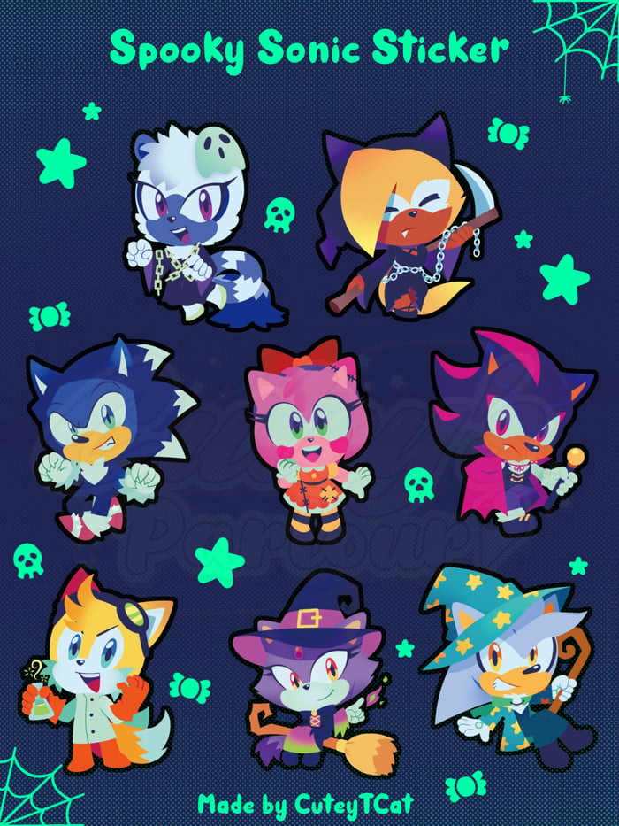Sonic Halloween Limited Time Merch