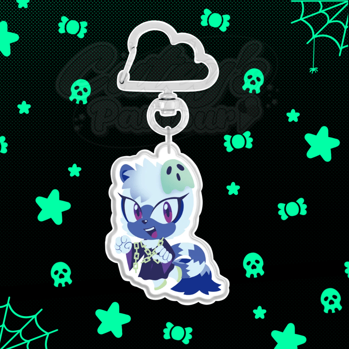 Limited Time Tangle Halloween Keychain
