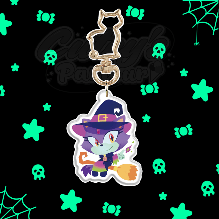 Limited Time Blaze Halloween Keychain