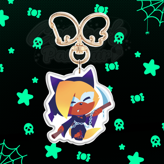 Limited Time Whisper Halloween Keychain