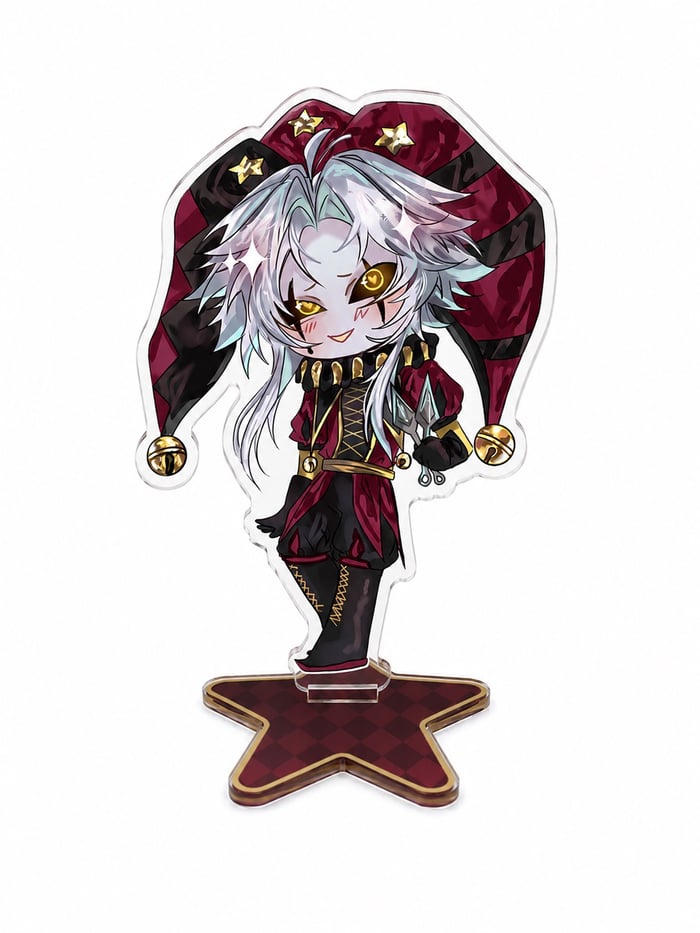 Pierrot Clear Acrylic Standee