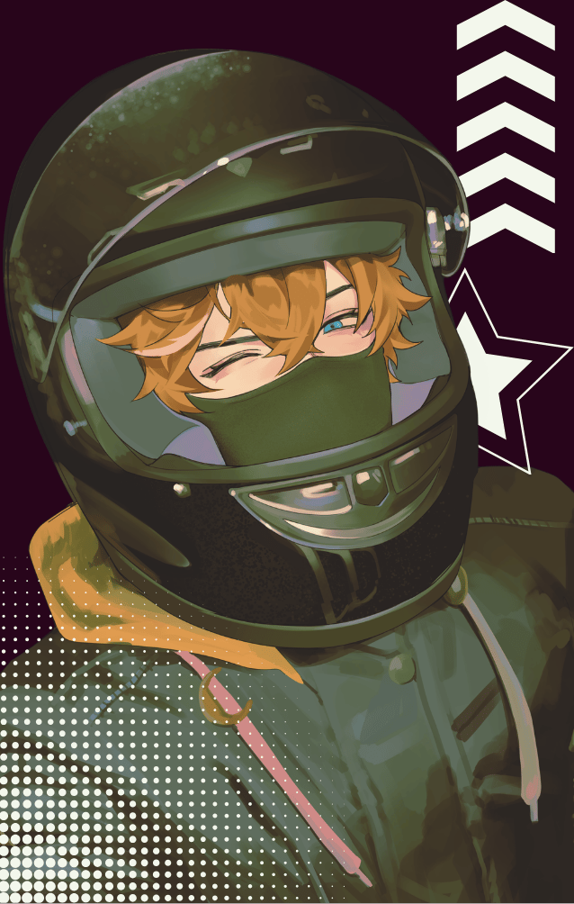 Biker Childe/Tartaglia Photocard