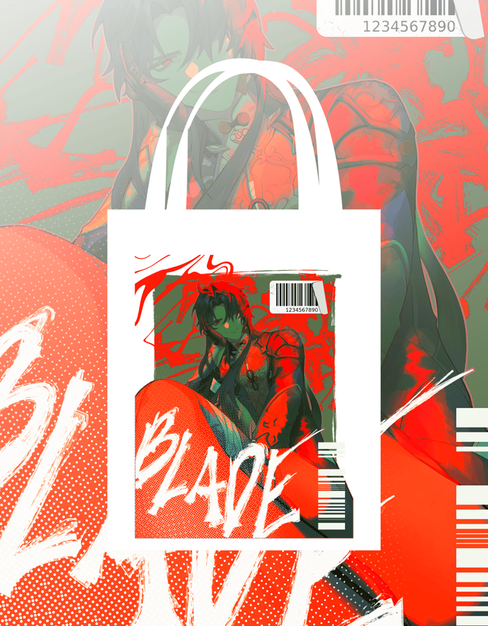 Blade Canvas Tote Bag
