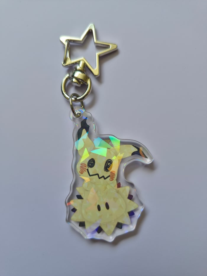 Mimi holo keychain