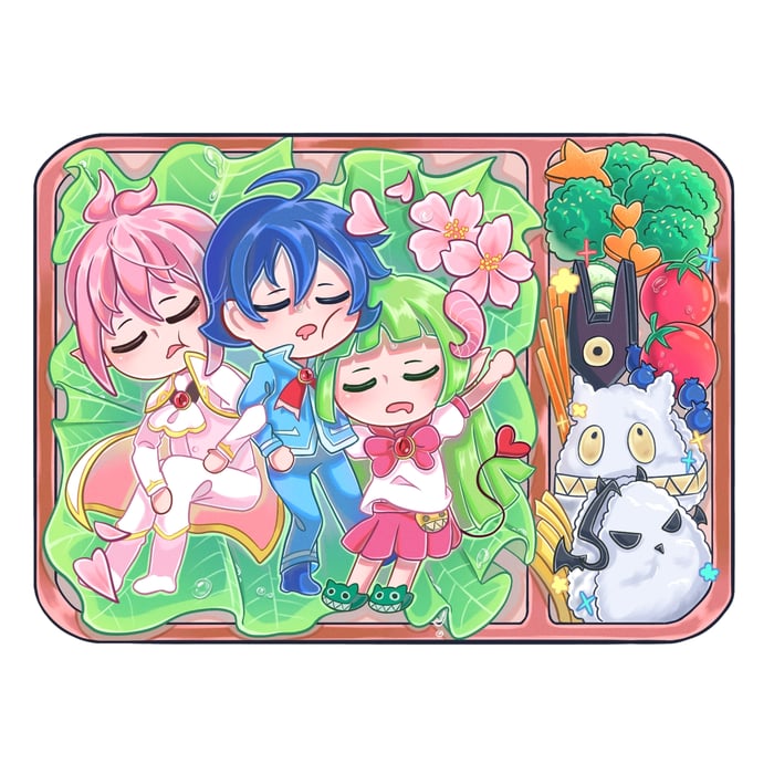 Bento Iruma Kun Magnets
