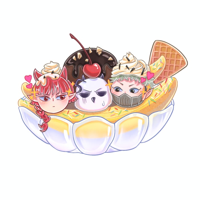 Banana Boat Iruma Kun Magnets