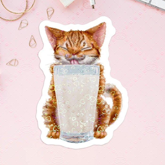 It’s milk time for Mimine!