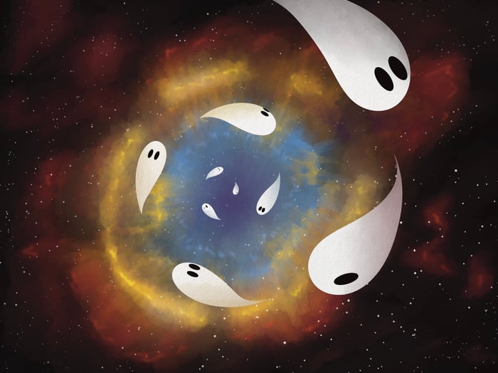 Galactic Ghosts Print