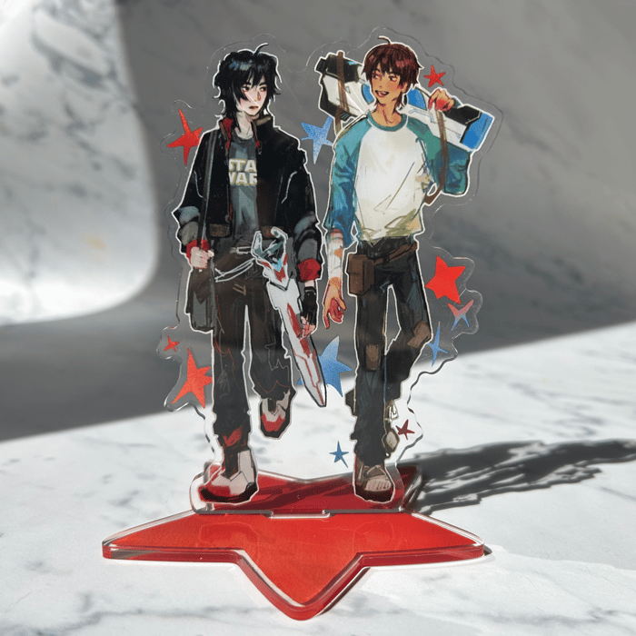 Red & Blue