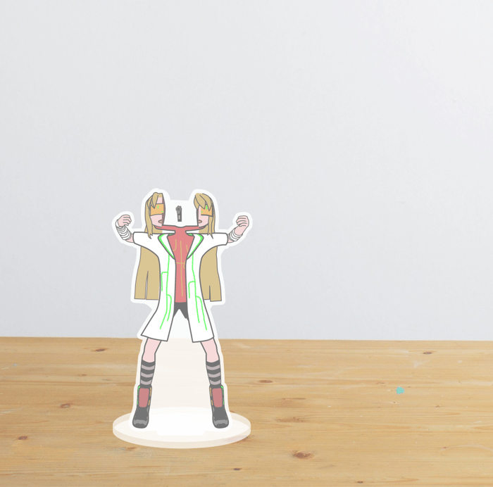 Exodayo Clear Acrylic Standees