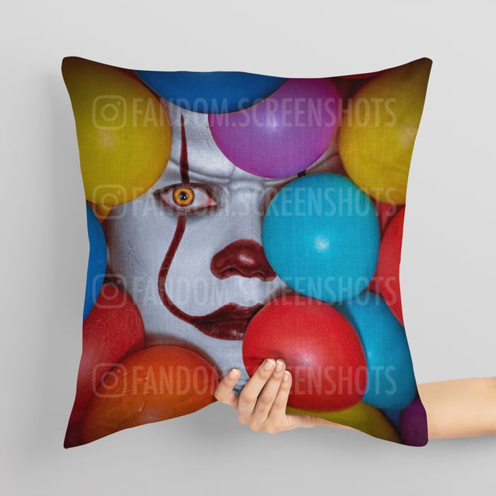 Clown in the Ball Pit | Throw Pillow (case only)
