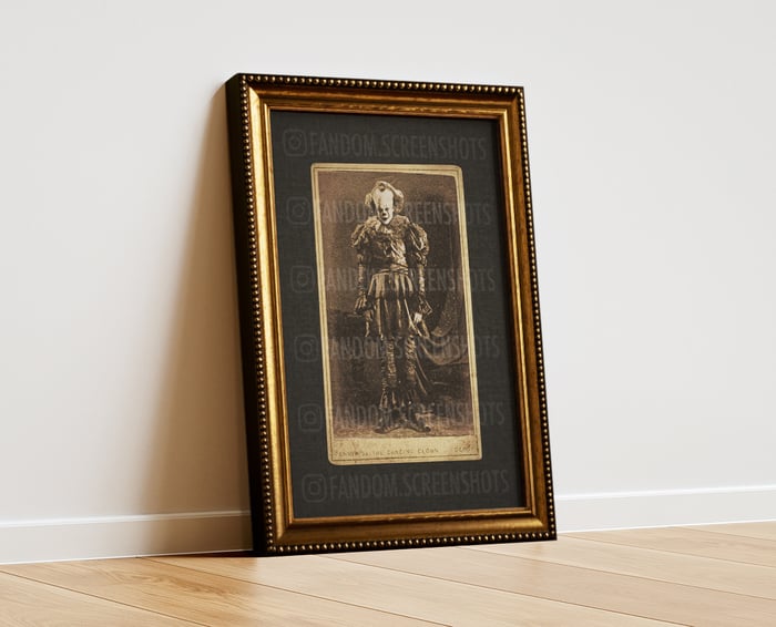 The Clown Portrait | Matte Poster