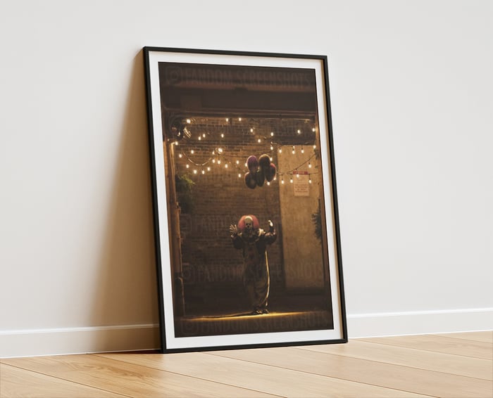 Clown in the Alley | Matte Poster
