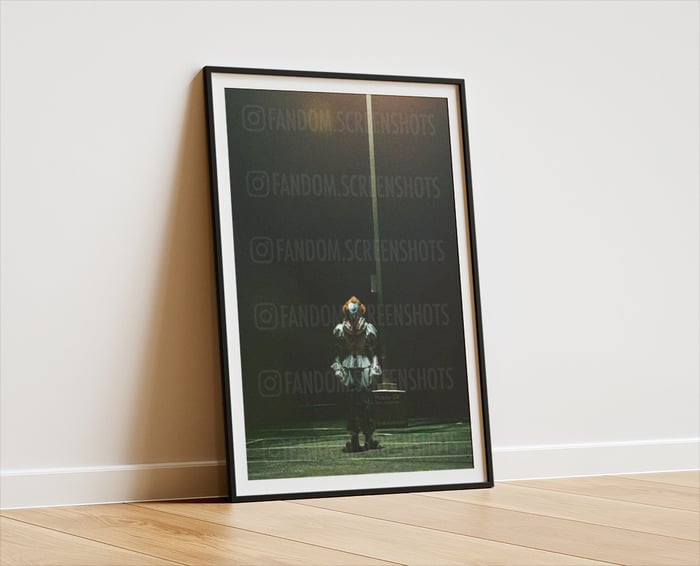 Clown at the Parking Lot | Matte Poster