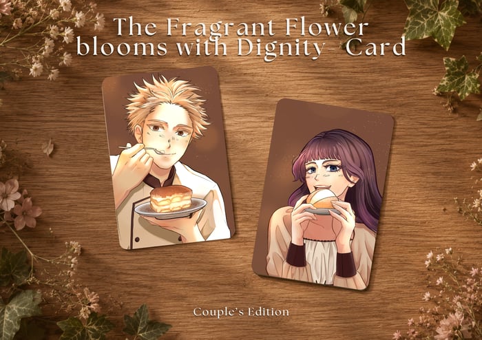 ON SALE: The Fragrant Flower blooms with Dignity - Couple’s Edition Card
