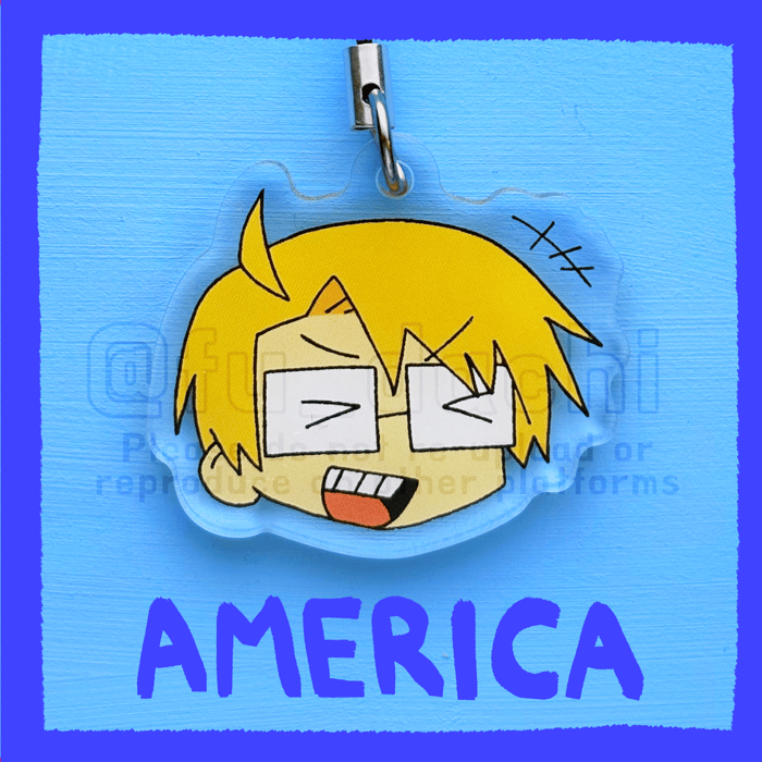 America - Hetalia Phone charm series [APH]