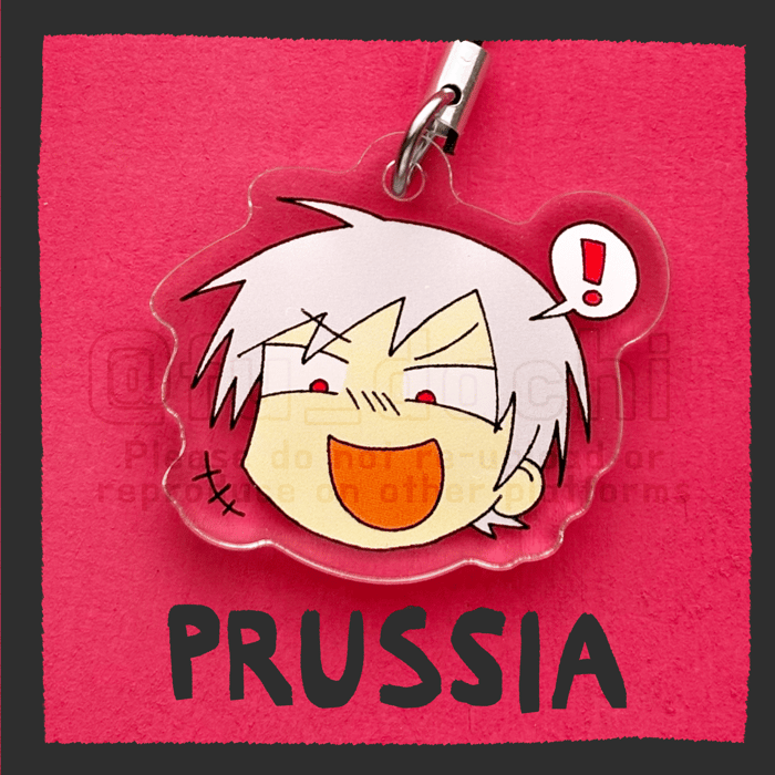 Prussia - Hetalia Phone charm series [APH]
